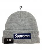 SUPREME×New Eraシュプリーム×ニューエラ）の古着「Box Logo Beanie」｜グレー