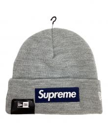 SUPREME×New Era（シュプリーム×ニューエラ）の古着「Box Logo Beanie」｜グレー