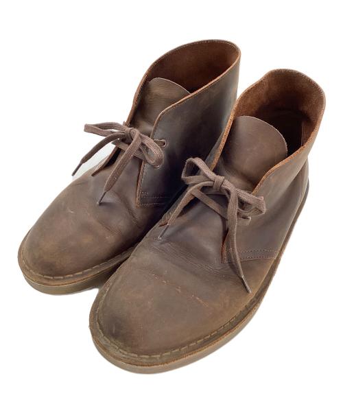 CLARKS（クラークス）CLARKS (クラークス) チャッカーブーツ ブラウン サイズ:28の古着・服飾アイテム