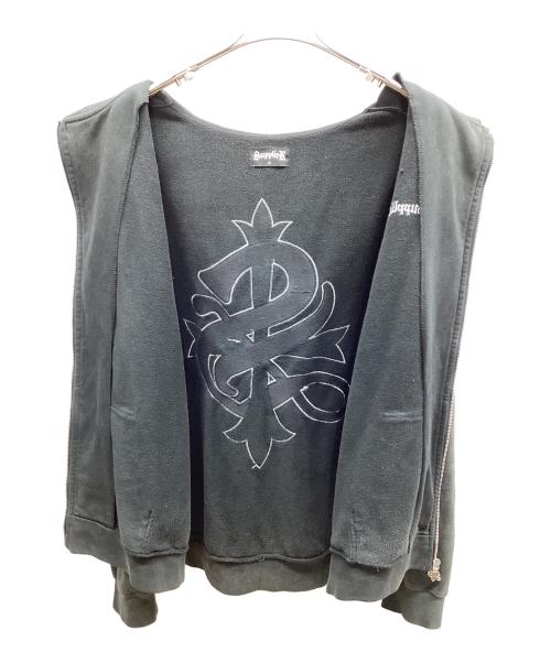 SUPPLIER（サプライヤー）SUPPLIER (サプライヤー) ジップパーカー ブラック サイズ:XLの古着・服飾アイテム
