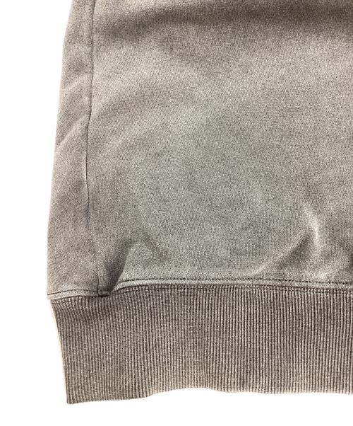 SUPPLIER（サプライヤー）SUPPLIER (サプライヤー) fleur leather patch zip hoodie グレー サイズ:XLの古着・服飾アイテム