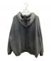 SUPPLIER (サプライヤー) fleur leather patch zip hoodie グレー サイズ:XL：7000円
