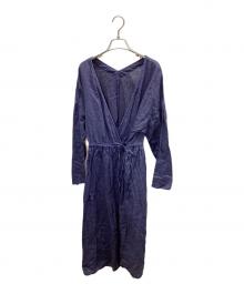 nest Robe（ネストローブ）の古着「長袖ワンピース」｜ネイビー