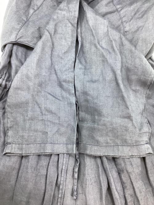 nest Robe（ネストローブ）nest Robe (ネストローブ) 長袖ワンピース ネイビー サイズ:FREEの古着・服飾アイテム