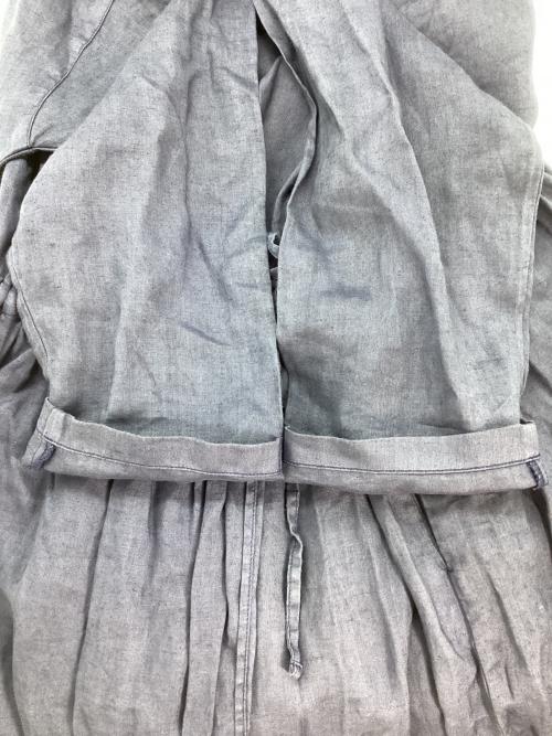 nest Robe（ネストローブ）nest Robe (ネストローブ) 長袖ワンピース ネイビー サイズ:FREEの古着・服飾アイテム