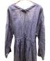 中古・古着 nest Robe (ネストローブ) 長袖ワンピース ネイビー サイズ:FREE：7000円