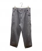 Carhartt WIPカーハート ワーク イン プログレス）の古着「ダックパンツ」｜グレー
