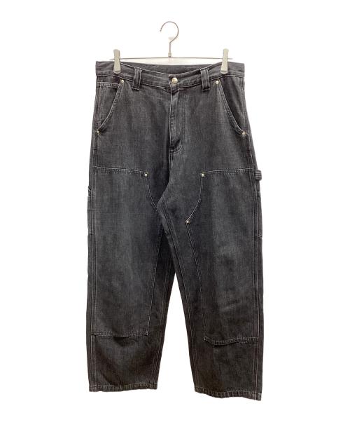 Carhartt WIP（カーハート ワーク イン プログレス）Carhartt WIP (カーハート ワーク イン プログレス) Nash Double Knee Pant ナッシュ ダブル ニー パンツ ブラック サイズ:Sの古着・服飾アイテム