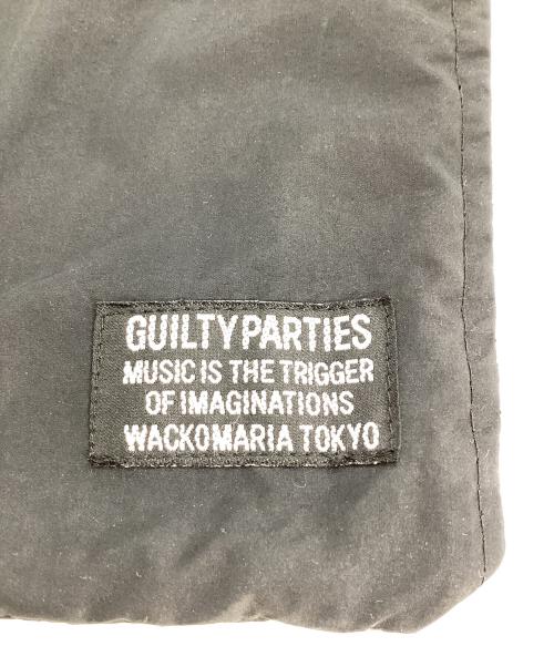 WACKO MARIA（ワコマリア）WACKO MARIA (ワコマリア) GUILTY PARTIES (ギルティーパーティーズ) 巾着ポーチ ブラックの古着・服飾アイテム
