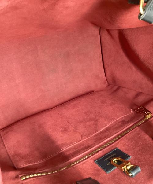 LOUIS VUITTON（ルイ ヴィトン）LOUIS VUITTON (ルイ ヴィトン) LOUIS VUITTON　モノグラム・アンプラント　オンザゴーMM　トートバッグ ブラック×ベージュの古着・服飾アイテム