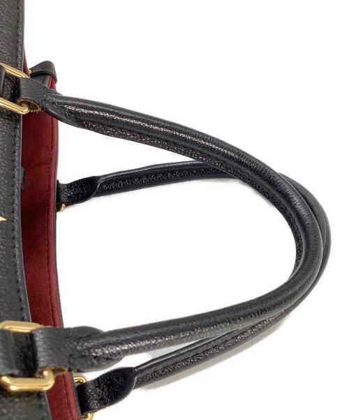 LOUIS VUITTON（ルイ ヴィトン）LOUIS VUITTON (ルイ ヴィトン) LOUIS VUITTON　モノグラム・アンプラント　オンザゴーMM　トートバッグ ブラック×ベージュの古着・服飾アイテム