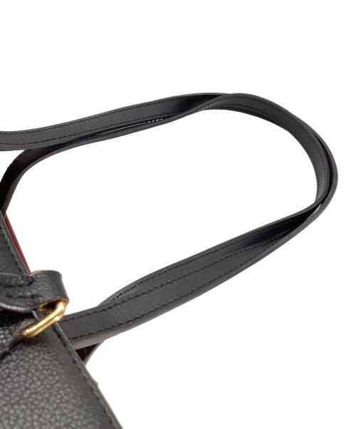 LOUIS VUITTON（ルイ ヴィトン）LOUIS VUITTON (ルイ ヴィトン) LOUIS VUITTON　モノグラム・アンプラント　オンザゴーMM　トートバッグ ブラック×ベージュの古着・服飾アイテム