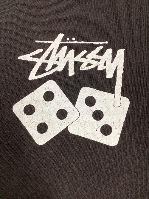 stussy（ステューシー）stussy (ステューシー) ロゴスウェット ブラック サイズ:Lの古着・服飾アイテム