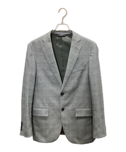 NEWYORKER（ニューヨーカー）NEWYORKER (ニューヨーカー) テーラードジャケット グレー サイズ:Lの古着・服飾アイテム