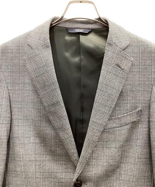 NEWYORKER（ニューヨーカー）NEWYORKER (ニューヨーカー) テーラードジャケット グレー サイズ:Lの古着・服飾アイテム