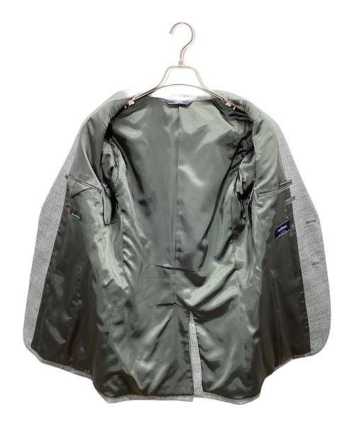 NEWYORKER（ニューヨーカー）NEWYORKER (ニューヨーカー) テーラードジャケット グレー サイズ:Lの古着・服飾アイテム