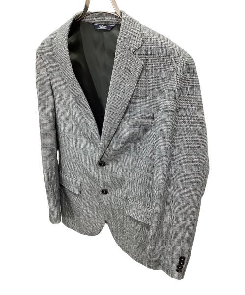 NEWYORKER（ニューヨーカー）NEWYORKER (ニューヨーカー) テーラードジャケット グレー サイズ:Lの古着・服飾アイテム