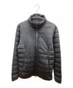 DESCENTEデサント）の古着「DESCENTE　キルティングジャケット　ゴルフウェア」｜ブラック