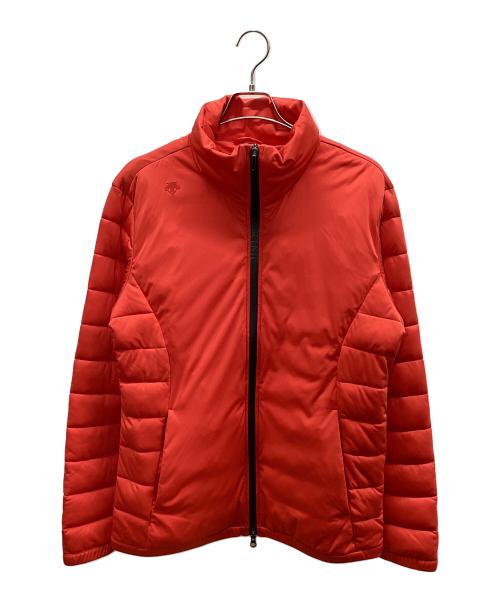 DESCENTE（デサント）DESCENTE (デサント) DESCENTE　キルティングジャケット　ゴルフウェア レッド サイズ:XLの古着・服飾アイテム
