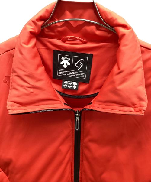 DESCENTE（デサント）DESCENTE (デサント) DESCENTE　キルティングジャケット　ゴルフウェア レッド サイズ:XLの古着・服飾アイテム