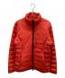 DESCENTE（デサント）の古着「DESCENTE　キルティングジャケット　ゴルフウェア」｜レッド