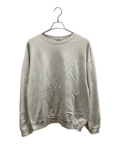 AURALEE（オーラリー）AURALEE (オーラリー) SUPER SOFT SWEAT BIG P/O ベージュ サイズ:4の古着・服飾アイテム