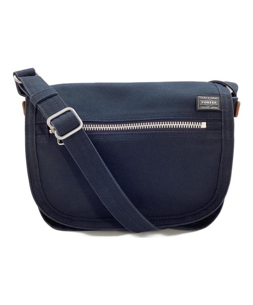 PORTER（ポーター）PORTER (ポーター) NAKED  SHOULDER BAG ネイキッド ショルダーバッグ インディゴの古着・服飾アイテム