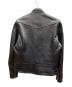 Schott (ショット) シングルライダースジャケット ブラック サイズ:S：60000円