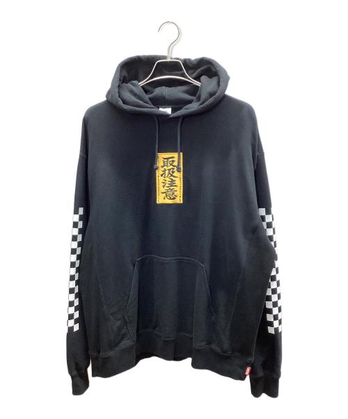 THE BLACK EYE PATCH（ブラックアイパッチ）THE BLACK EYE PATCH (ブラックアイパッチ) LIBERTY WALK (リバティーウォーク) パーカー ブラック サイズ:XLの古着・服飾アイテム