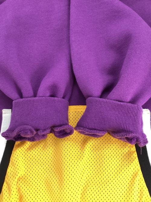 CHILAXXX（チラックス）CHILAXXX (チラックス) パーカー パープル×イエロー サイズ:Lの古着・服飾アイテム