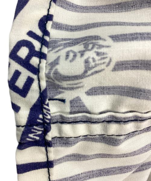 Hysteric Glamour（ヒステリックグラマー）Hysteric Glamour (ヒステリックグラマー) 半袖シャツ ネイビー×ホワイト サイズ:Sの古着・服飾アイテム