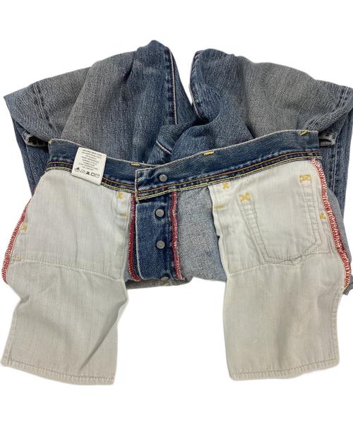 EVISU（エヴィス）EVISU (エヴィス) デニムパンツ ブルー サイズ:76cm(W30)の古着・服飾アイテム