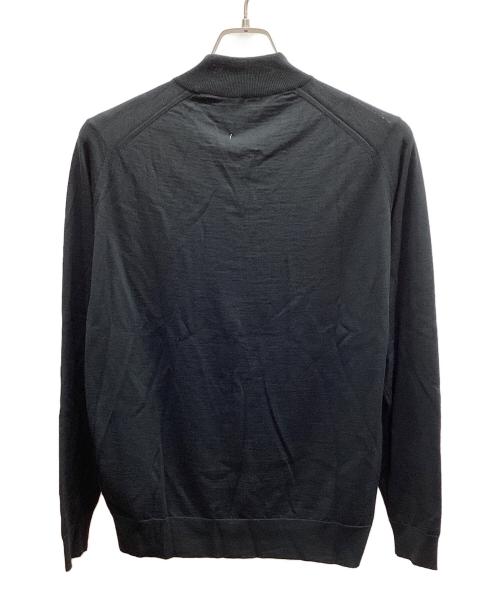 JOHN SMEDLEY（ジョンスメドレー）JOHN SMEDLEY (ジョンスメドレー) JOHN SMEDLEY　モックネックニットプルオーバー ブラック サイズ:M 未使用品の古着・服飾アイテム
