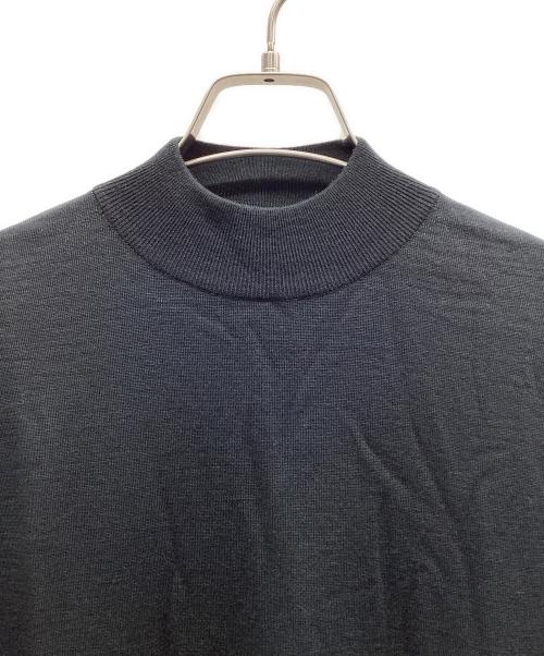 JOHN SMEDLEY（ジョンスメドレー）JOHN SMEDLEY (ジョンスメドレー) JOHN SMEDLEY　モックネックニットプルオーバー ブラック サイズ:M 未使用品の古着・服飾アイテム