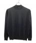 JOHN SMEDLEY（ジョンスメドレー）の古着「JOHN SMEDLEY　モックネックニットプルオーバー」｜ブラック