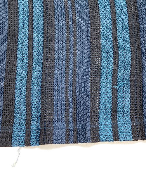 me ISSEY MIYAKE（ミーイッセイ ミヤケ）me ISSEY MIYAKE (ミーイッセイ ミヤケ) 半袖カットソー ブルー サイズ:FREEの古着・服飾アイテム
