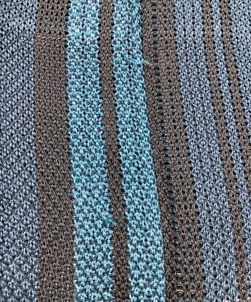 me ISSEY MIYAKE（ミーイッセイ ミヤケ）me ISSEY MIYAKE (ミーイッセイ ミヤケ) 半袖カットソー ブルー サイズ:FREEの古着・服飾アイテム