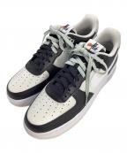 NIKEナイキ）の古着「Air Force 1 Low '07 LV8 "Black/Phantom/White/Light Silver" エアフォース1 ロー '07 LV8 "ブラック/ファントム/ホワイト/ライトシルバー"」｜ブラック×ホワイト
