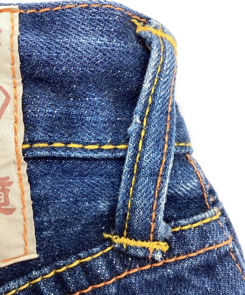EVISU（エヴィス）EVISU (エヴィス) ショートデニムパンツ ブルー サイズ:81㎝（W32）の古着・服飾アイテム