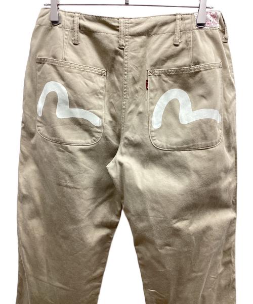 EVISU（エヴィス）EVISU (エヴィス) チノパン ベージュ サイズ:81㎝（W32）の古着・服飾アイテム