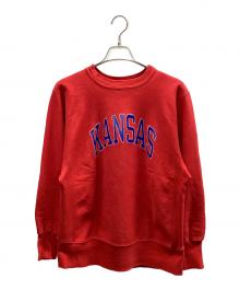 Champion（チャンピオン）の古着「リバースウィーブスウェット」｜レッド
