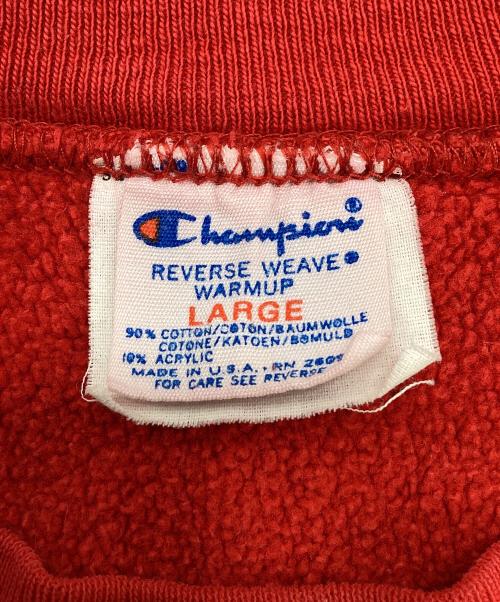 Champion（チャンピオン）Champion (チャンピオン) リバースウィーブスウェット レッド サイズ:Lの古着・服飾アイテム