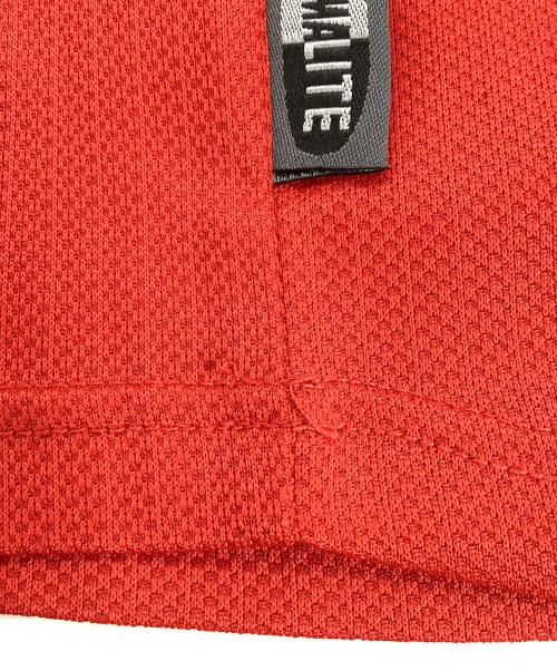adidas（アディダス）adidas (アディダス) ACミラン (エーシーミラン) ゲームシャツ ブラック×レッド サイズ:Oの古着・服飾アイテム