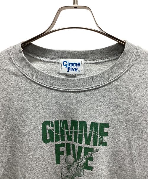 GIMME FIVE（ギミーファイブ）GIMME FIVE (ギミーファイブ) スウェット グレー サイズ:Lの古着・服飾アイテム
