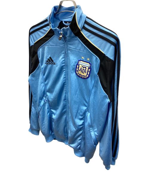 adidas（アディダス）adidas (アディダス) トラックジャケット　アルゼンチン代表 ブルー サイズ:Lの古着・服飾アイテム