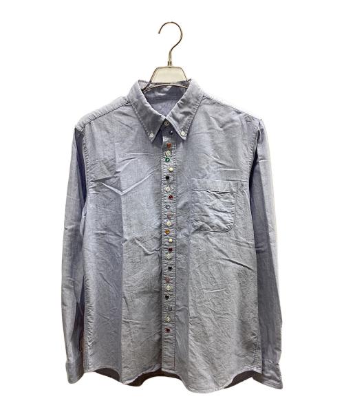 SOPHNET.（ソフネット）SOPHNET. (ソフネット) 長袖シャツ ブルー サイズ:Lの古着・服飾アイテム