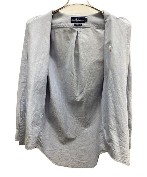 RALPH LAUREN（ラルフローレン）RALPH LAUREN (ラルフローレン) オックスフォードシャツ ブルー サイズ:Mの古着・服飾アイテム