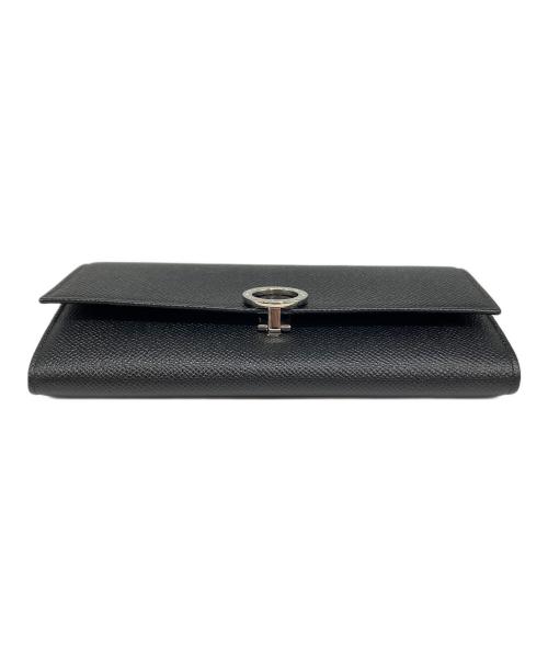 BVLGARI（ブルガリ）BVLGARI (ブルガリ) BVLGARI　ブルガリ ブルガリ　長財布 ブラックの古着・服飾アイテム