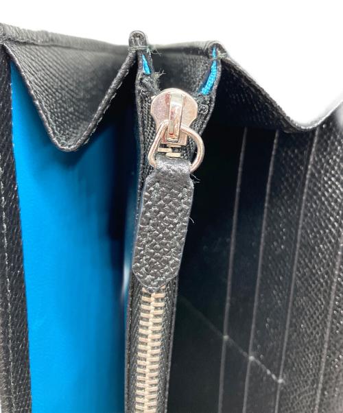 BVLGARI（ブルガリ）BVLGARI (ブルガリ) BVLGARI　ブルガリ ブルガリ　長財布 ブラックの古着・服飾アイテム