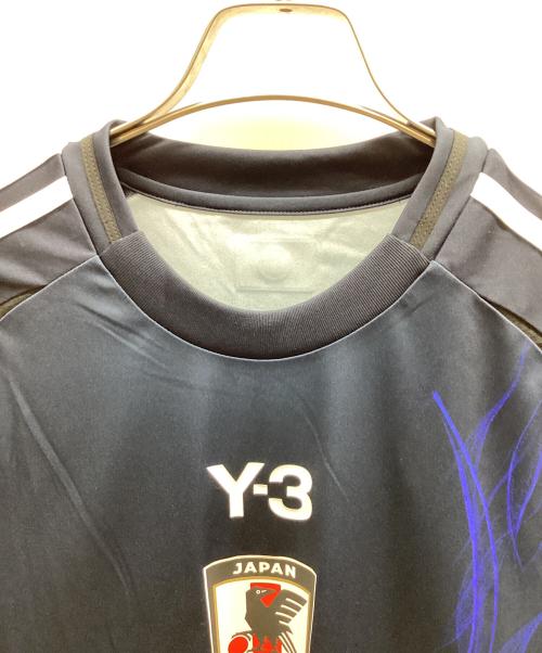 Y-3（ワイスリー）Y-3 (ワイスリー) サッカーユニフォーム ネイビー サイズ:L 未使用品の古着・服飾アイテム